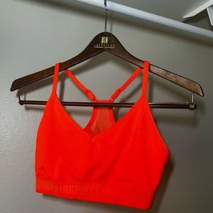 Victoria’s Secret PINK Women’s Orange Bralette Size Medium